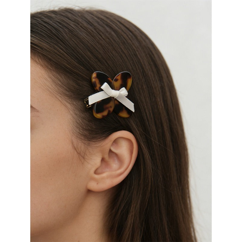 Kusivon Bow Acrylic Hair Clip
