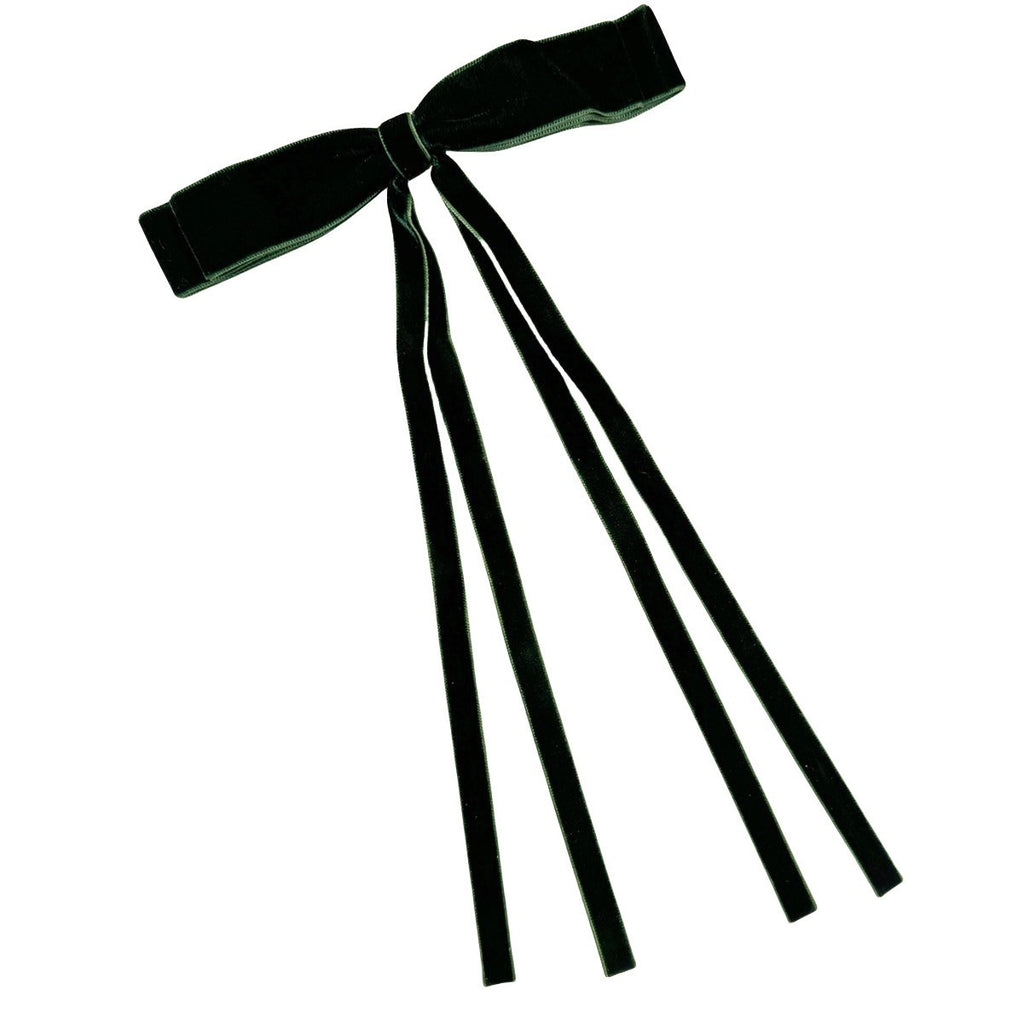 Kusivon Velvet Bow Duckbill Hair Clip