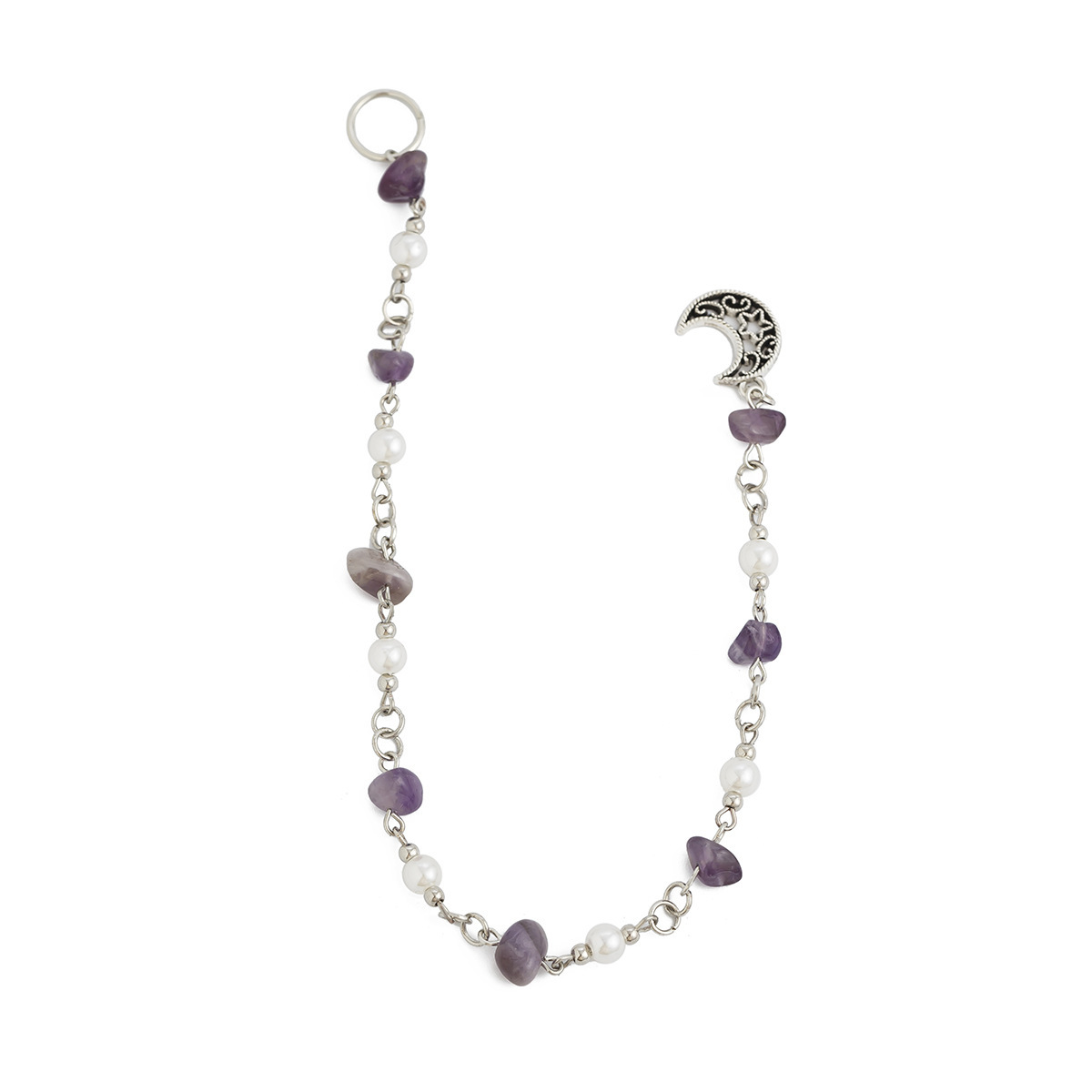 Kusivon Vintage Pearl Chain Headband