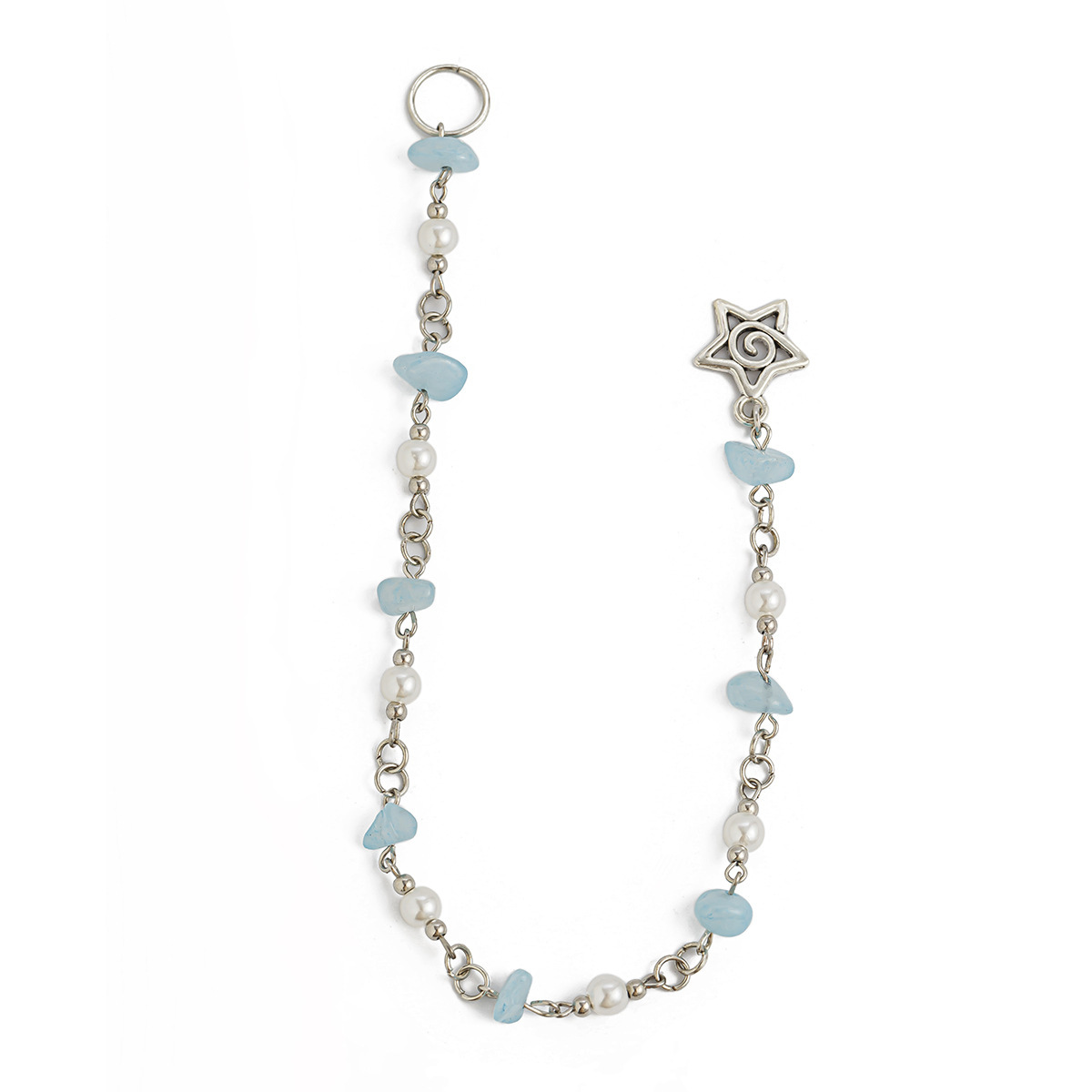 Kusivon Vintage Pearl Chain Headband