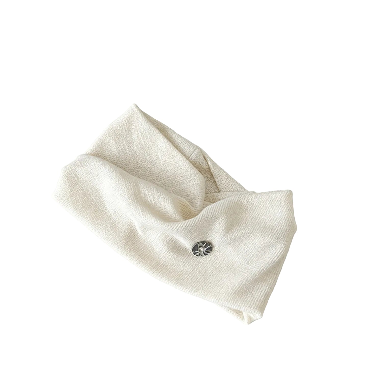 Kusivon Wide Plaid Knitted Headband