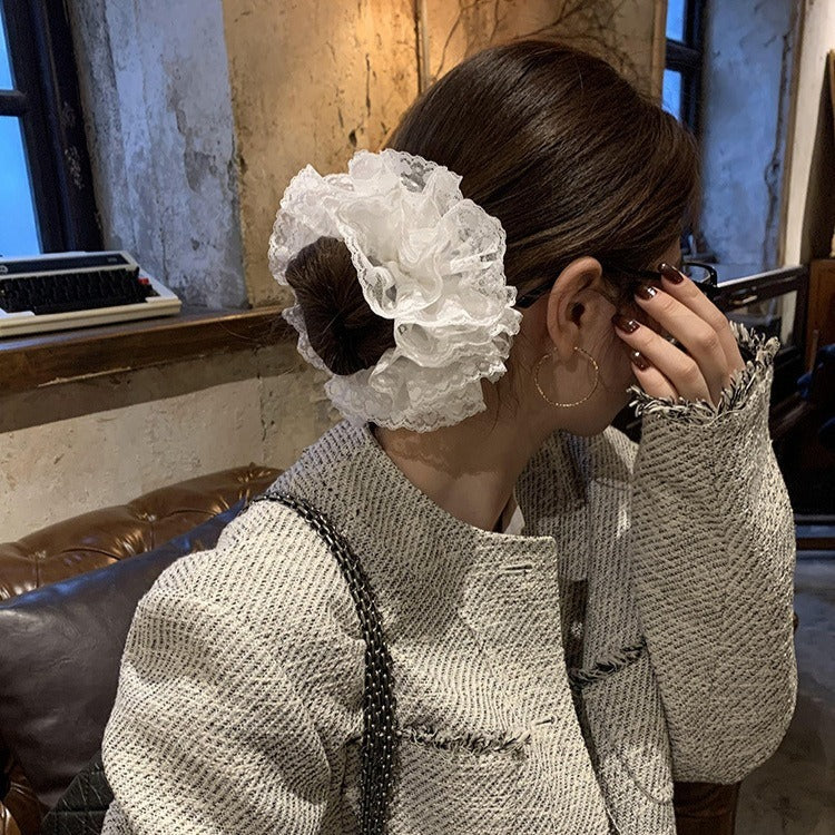 Kusivon Pleated Fabric Scrunchie