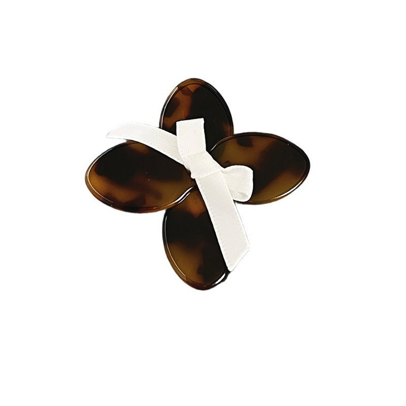 Kusivon Bow Acrylic Hair Clip
