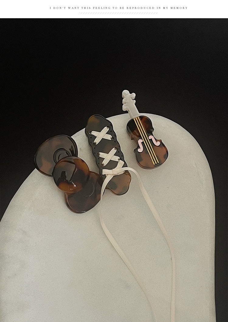 Kusivon Acetate Bow Design Hair Clip
