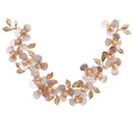 Kusivon Flower Pearl Metal Hair Accessory