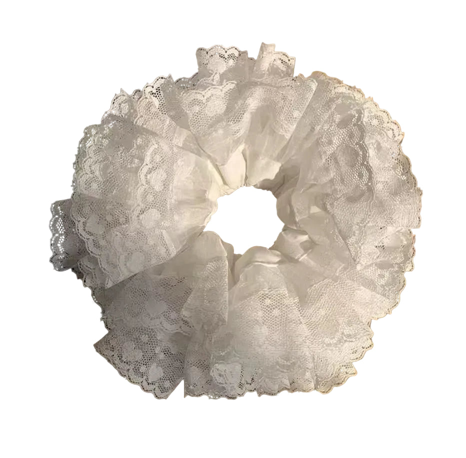 Kusivon Pleated Fabric Scrunchie