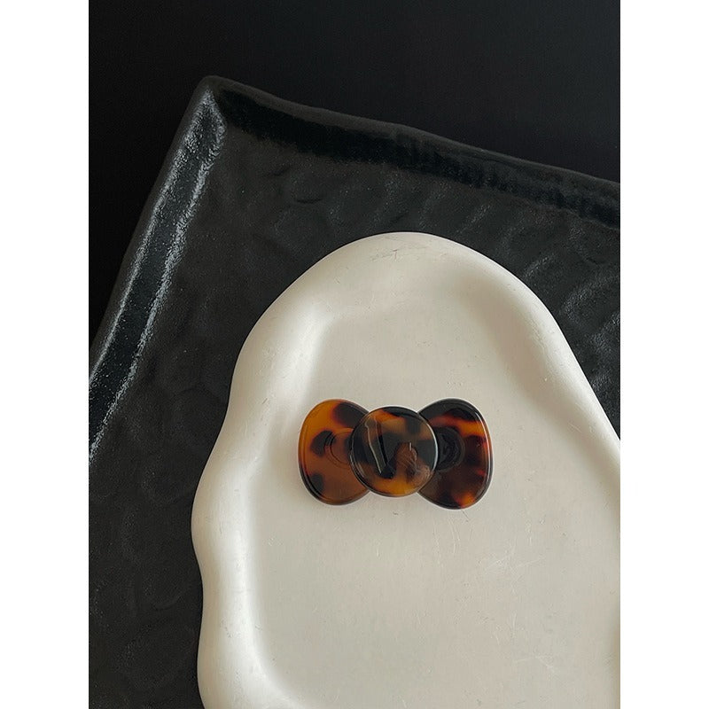 Kusivon Acetate Bow Design Hair Clip