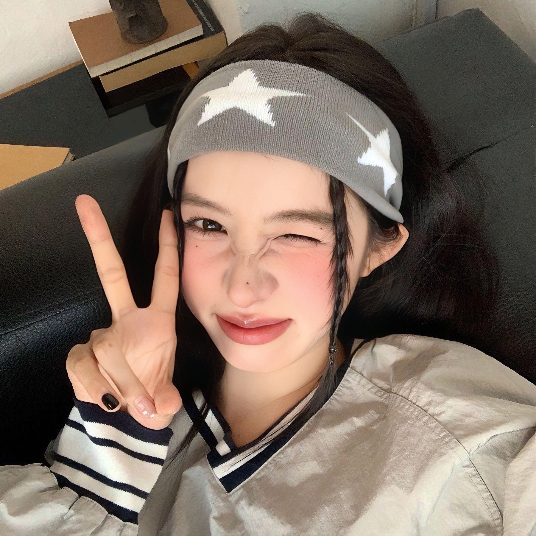 Kusivon Star Knitted Headband